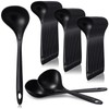 Meekoo Large Plastic Serving Spoons Heavy Duty Disposable Serving Spoons