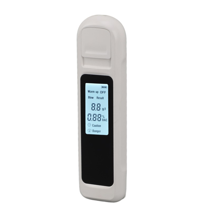 Alcohol Tester High Accuracy LCD Display USB Charging Portable Automatic