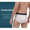 AIRCUTE Men Urinary Incontinence Underwear Washable Super Absorbency Briefs for