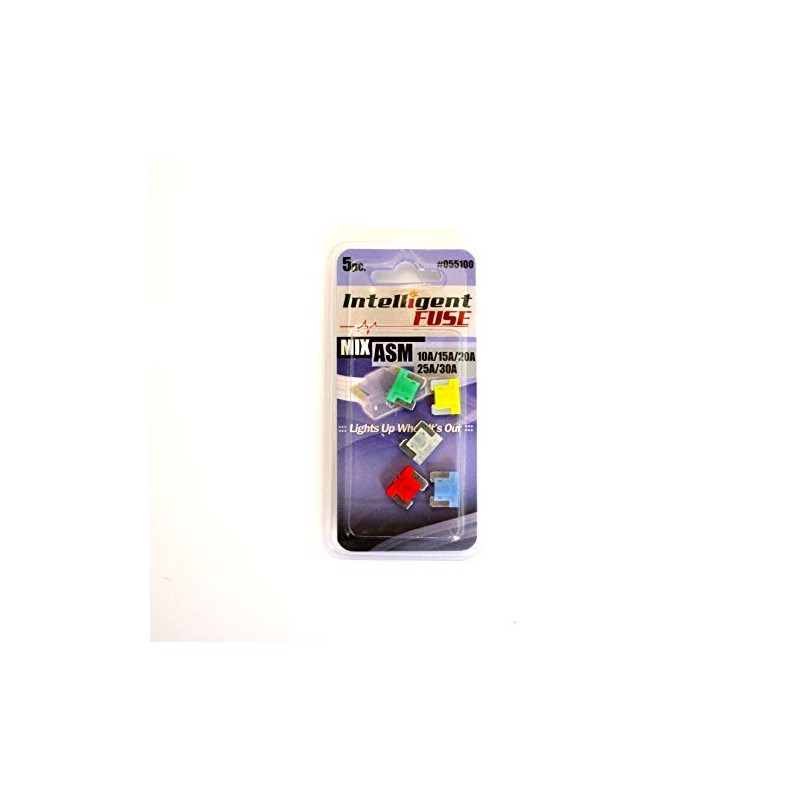 Car Fuses with Status LED Starter Set 5 Pieces ASM