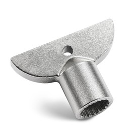 Litorange 304 Stainless Steel Tap Key for Exterior Wall Valve, Precision Socket Wrench for Angle Valve, Tap Replacement Parts