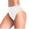 SHEKINI Femenino Ruchado Bikini Bikini Bikini Bottom Lado Nadar Tankinis