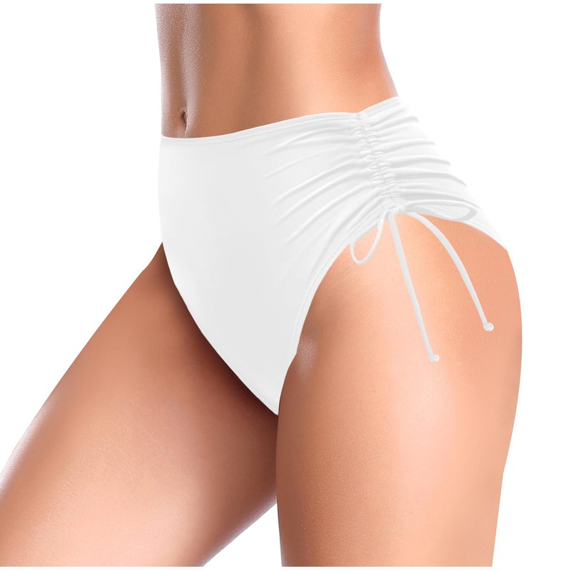 SHEKINI Femenino Ruchado Bikini Bikini Bikini Bottom Lado Nadar Tankinis