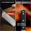 Turner 4x8 Stainless Steel Metal Griddle Spatula - Griddle Accessories