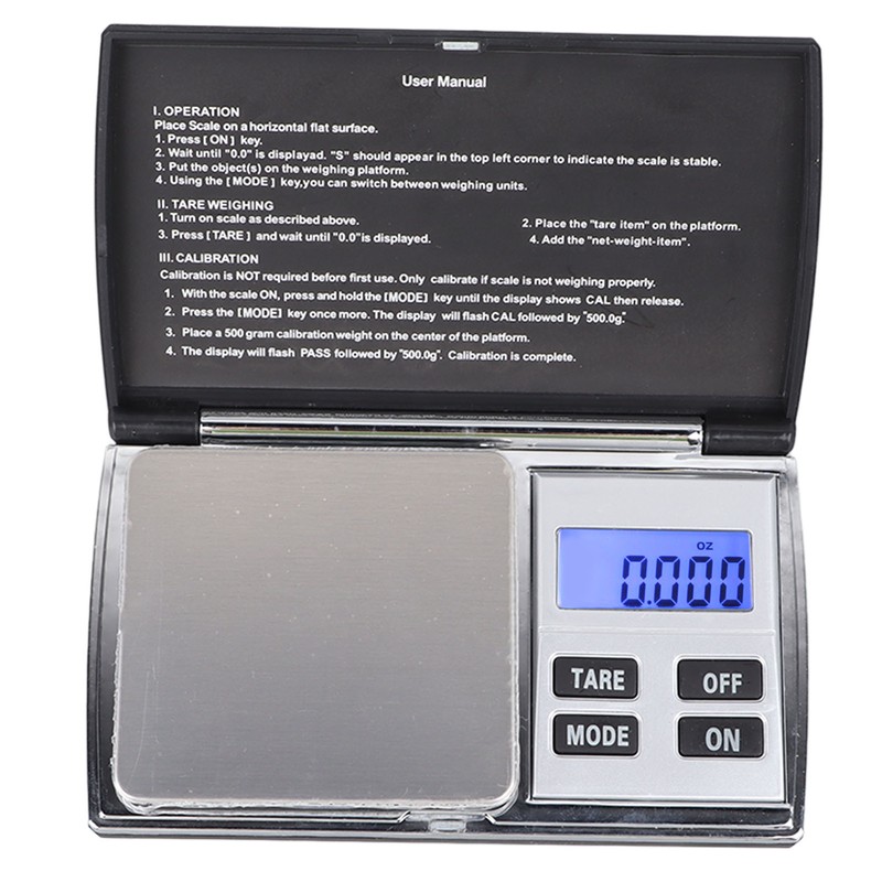 Mini Jewelry Scale High Accuracy Lightweight Portable Smart Electronic Digital