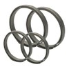 [TITAN MANIA] Titanium Mania Key Ring, Gray, 2 L Size