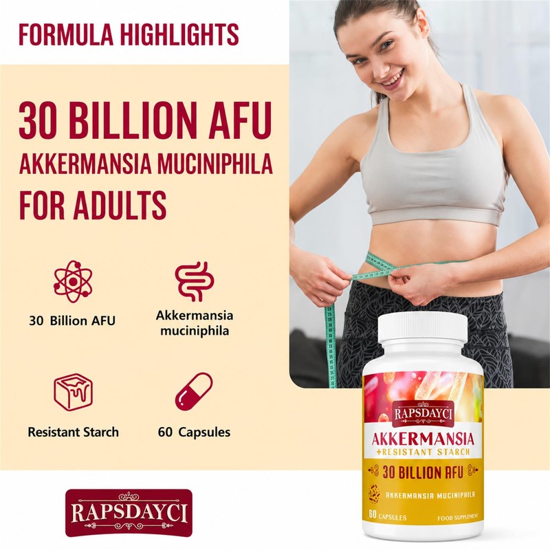 30 Billion AFU Live Akkermansia Muciniphila | Bacterial Culture Supplement