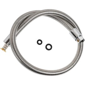 Pre Rinse Hose Replacement, 96cm 38” Stainless Steel Flexible Hose for Commercial Kitchen Sink Sprayer Tap Faucet