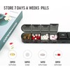 2 Pack 7-Day One Time A Day Pill Box, Daily