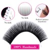 Mega Volume Lash Extensions 0.03 Self Fanning Lashes C Curl