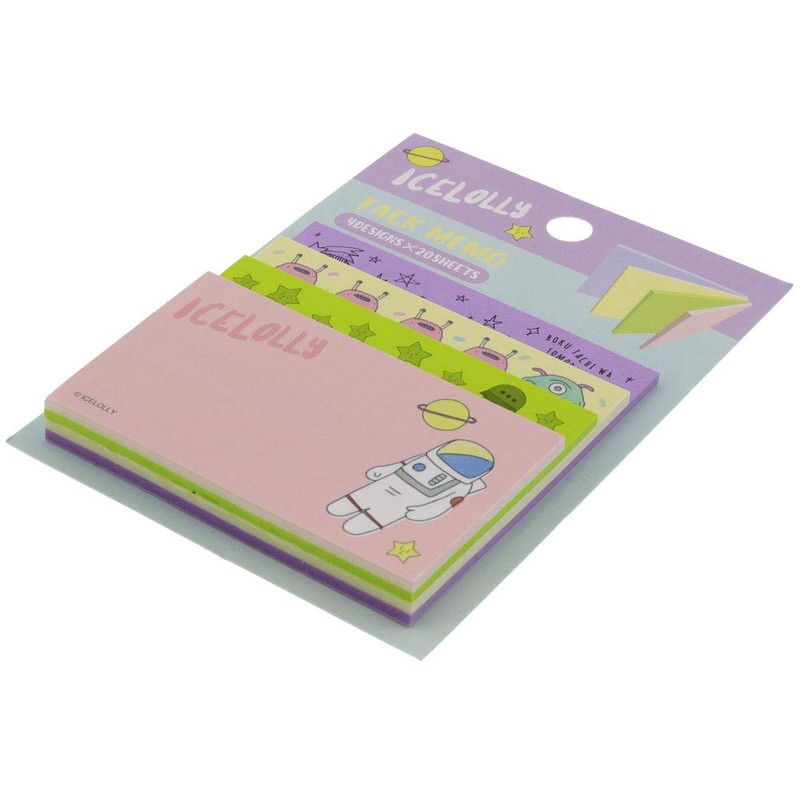 Sunstar Stationery Ice Lory Block Sticky Notes Alien S2828790