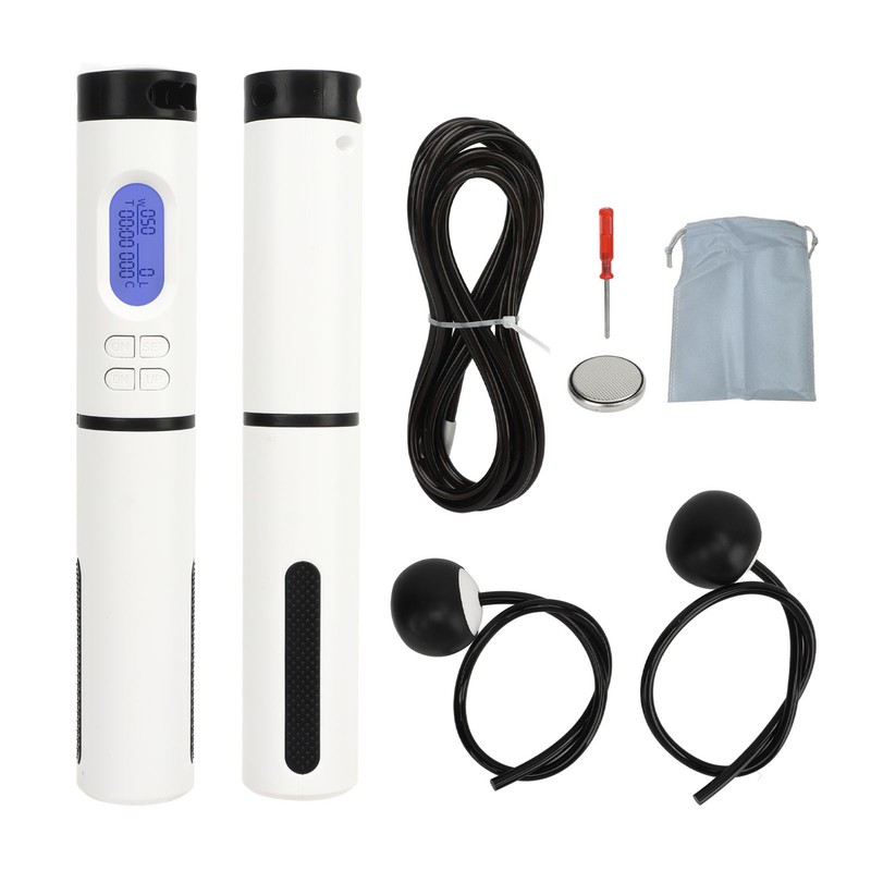 Electronic Jump Rope Workout Weighted Handle Smart Exercise Skipping Rope