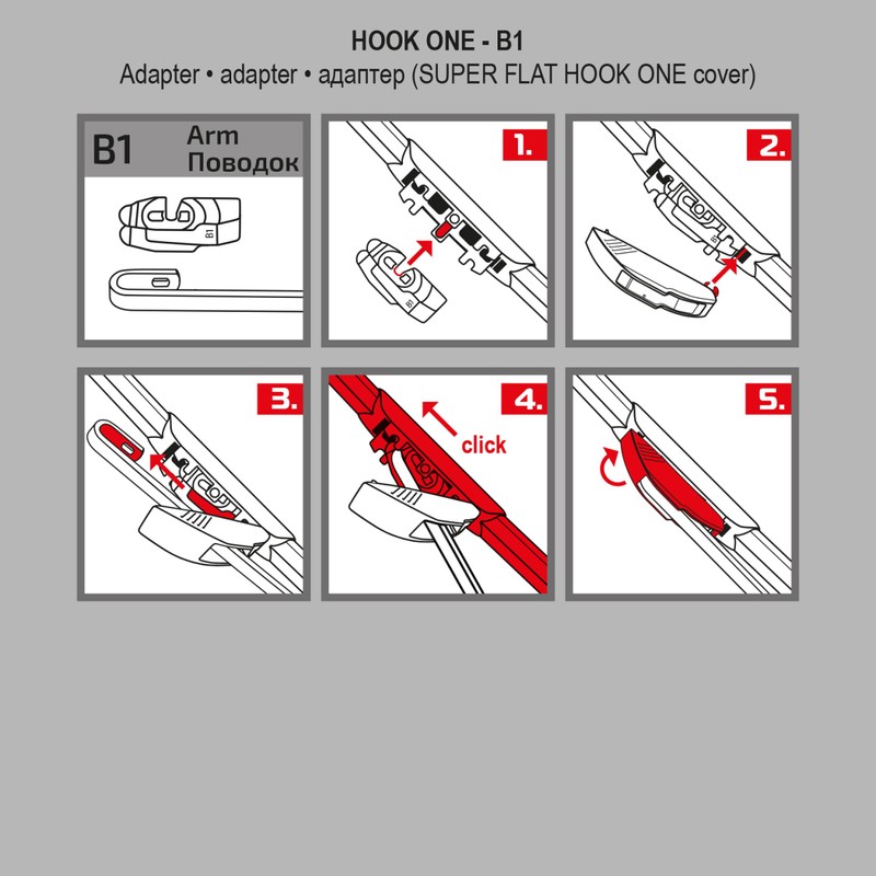 alca® Windscreen Wiper Set with Rear Wiper for Dacia Duster