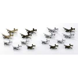 Pit Road 1/700 Skywave Series WWII US Military Aircraft Set 3 Plastic Model S64