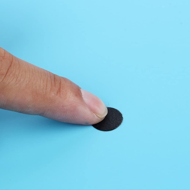 Pool Ball Position Marker, Black Billiard Spot Stickers Pool Table