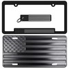 Our Future Nation Black Out American Flag License Plate, Frame,