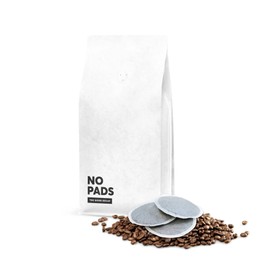 No Coffee® No Pads Premium Organic Coffee Pods Decaffeinated (Pack of 20) | Senseo* Compatible | Water Decaffeinated Coffee Pods | Espresso Pads | Caffeine Free Coffee Pads | Coffee Caffeine Free