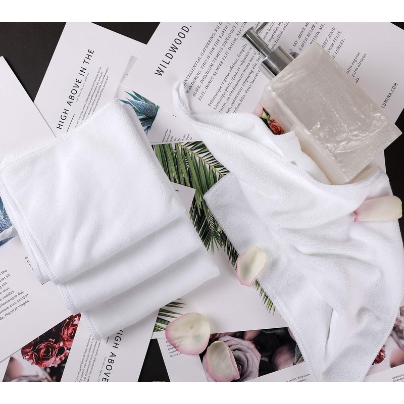 Microfibre Face Cleaning Cloths Makeup Remover Cloth Make-Up Wipes Pack