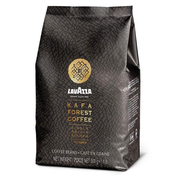 Lavazza Kafa Forest Coffee Whole Beans, Single Origin Ethiopia, 100% Arabica 1.1 Pound Bag (Pack of 2)