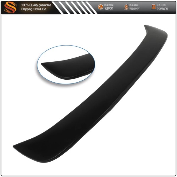 AUT Rear Spoiler w/LED 3RD Brake Light Fit For 98-02