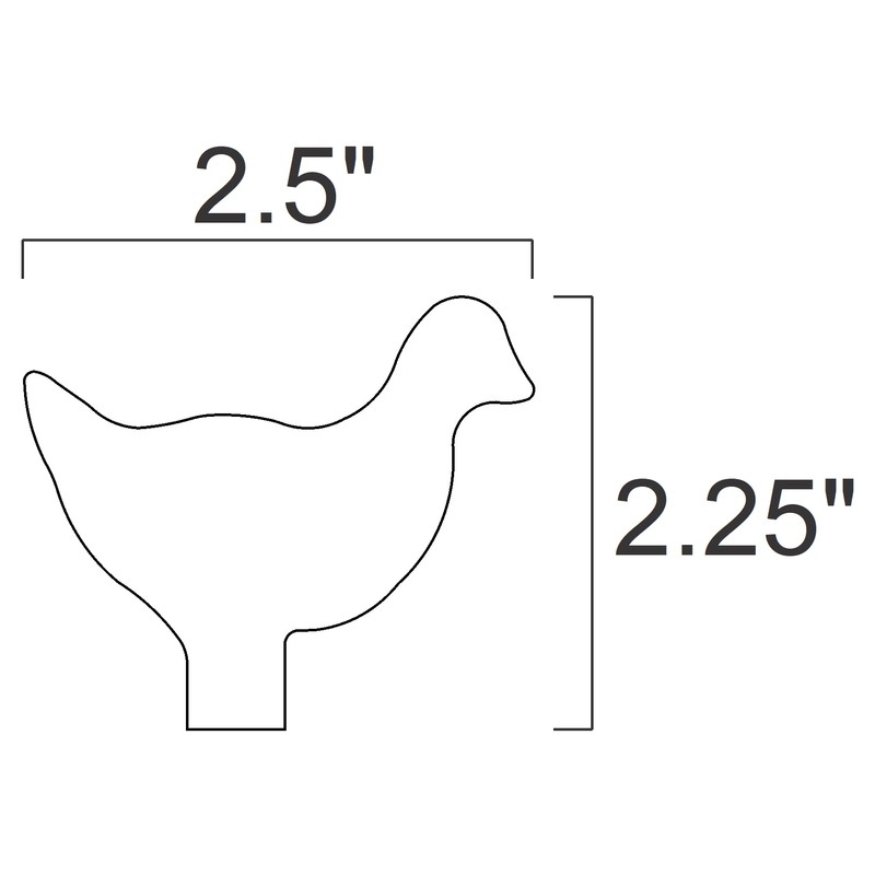 Magnum Target DIY 3/8" AR500 1/5sc. NRA/IHMSA Metallic Silhouette Steel