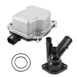 JDMON Electric Engine Water Pump W/Thermostat Replacement for Lexus ES300h Toyota Camry 2018-2021, RAV4/Avalon Hybrid 2019-2022 2.5L Replacement for 16032-25010 16032-F0010 16031-25010 16031-25011