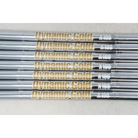 New True Temper Dynamic Gold X100 Chrome Steel Iron Set Taper Tip .355 4-PW (7 Shafts)