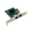 Dual-Port PCIe Gigabit Ethernet Server Adapter with NetXtreme BCM5720-2P Chipset