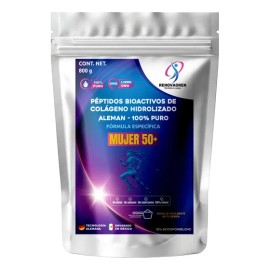 Péptidos Bioactivos de Colágeno Hidrolizado Mujer 50+ 800g Renovagren Sin Sabor