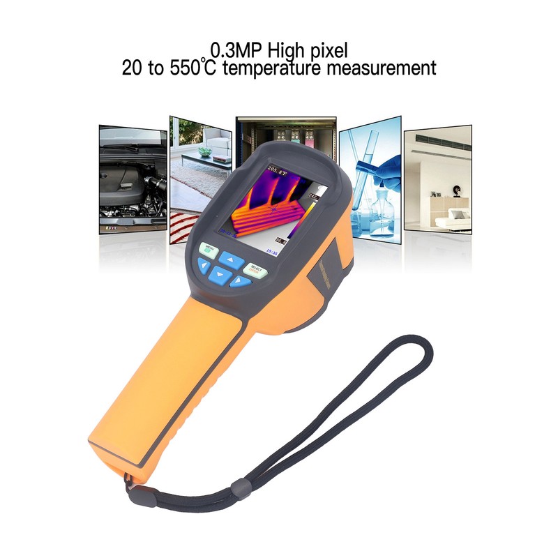2.8in Infrared Thermal Imaging Camera Handheld Thermal Imager Water Pipe