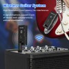 AITONE Wireless Guitar System 2.4 Ghz Guitar Bass Transmitter and