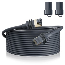 BarBaren for Starlink Gen 3 Cable 75M/246FT Replacement Cable for Standard Starlink Extension Cable V3 Dish Outdoor Replacement Cord- Waterproof Gray