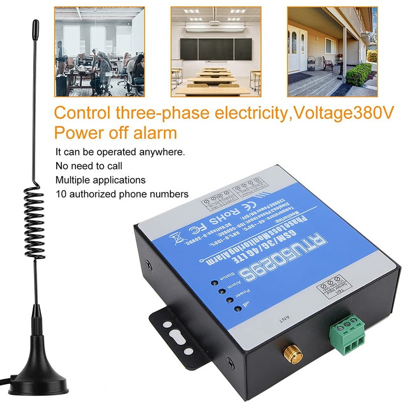 GSM Power Supply Status Monitoring Alarm Controller, Three-Phase Wireless Circuit