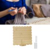 P Prettyia Crochet Blocking Board Knitting Blocking Board Hole Board