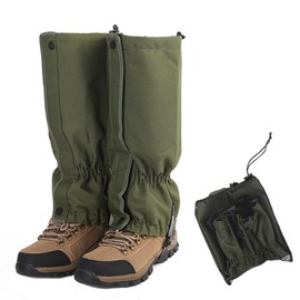 YAVINCOL Mountain Climbing Gaiter, Spats, Includes Storage Bag, Mountain Climbing Spats, Leg Cover, Long Gaiter, Climbing Gaiter, Leg Tie, Workman, Gaiter, Short, Rain Leg Cover, Mountaineering Shoes,