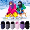 AYPOW Kids Winter Thermal Fleece Balaclava, Multifunctional Windproof Adjustable Face