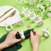 Peacoblue 8PCS Easter Rabbit Napkin Rings, Bunny Table Decor for