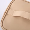 Brown PU leather Stylish Retro Makeup Cosmetic Toiletry Bag -