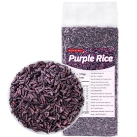 Purple Rice 17.63oz New Rice in the season brown Purple glutinous rice Coarse Cereals