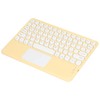 Touch Wireless Keyboard Round Keycaps Ergonomic Design Ultra Thin Smart