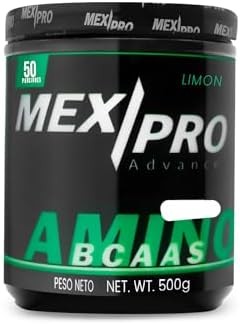 MexPro Aminoacidos BCAAS 500Gr Sabor Limón
