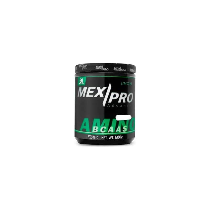 MexPro Aminoacidos BCAAS 500Gr Sabor Limón