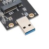 M.2 to USB 3.0 Adapter Riser Card with SIM Card