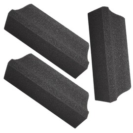 FRCOLOR 3pcs Beard Hair Sponges Beard Cleaning Sponge Kit for Sink Household Grooming Tool for Men Sturdy Comfortable Hair Catcher for Easy Cleanup