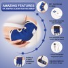 JOBYNA Elbow Heating Pad, Adjustable Tennis Elbow Pad for Men