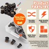 Tanstic 37Pcs M4 M5 M6 Rubber Well Nuts Kit, Neoprene
