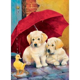 Springbok 60 Piece Children's Jigsaw Puzzle Everything's Ducky - Made in USA