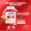 Multiblue Womens 360 Colágeno Biotina Vitaminas Mujer 90cap Sin Sabor