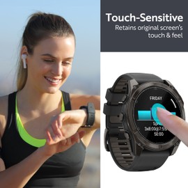 ArmorSuit 6 Pack for Garmin Fenix 7/7 Pro 47mm (Solar/Sapphire Solar), Fenix E 47mm Anti-Glare Screen Protector MilitaryShield Matte Film - Made in USA