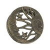 Bronze Cast Iron Decorative Sun Moon Stars Door Knocker Rustic